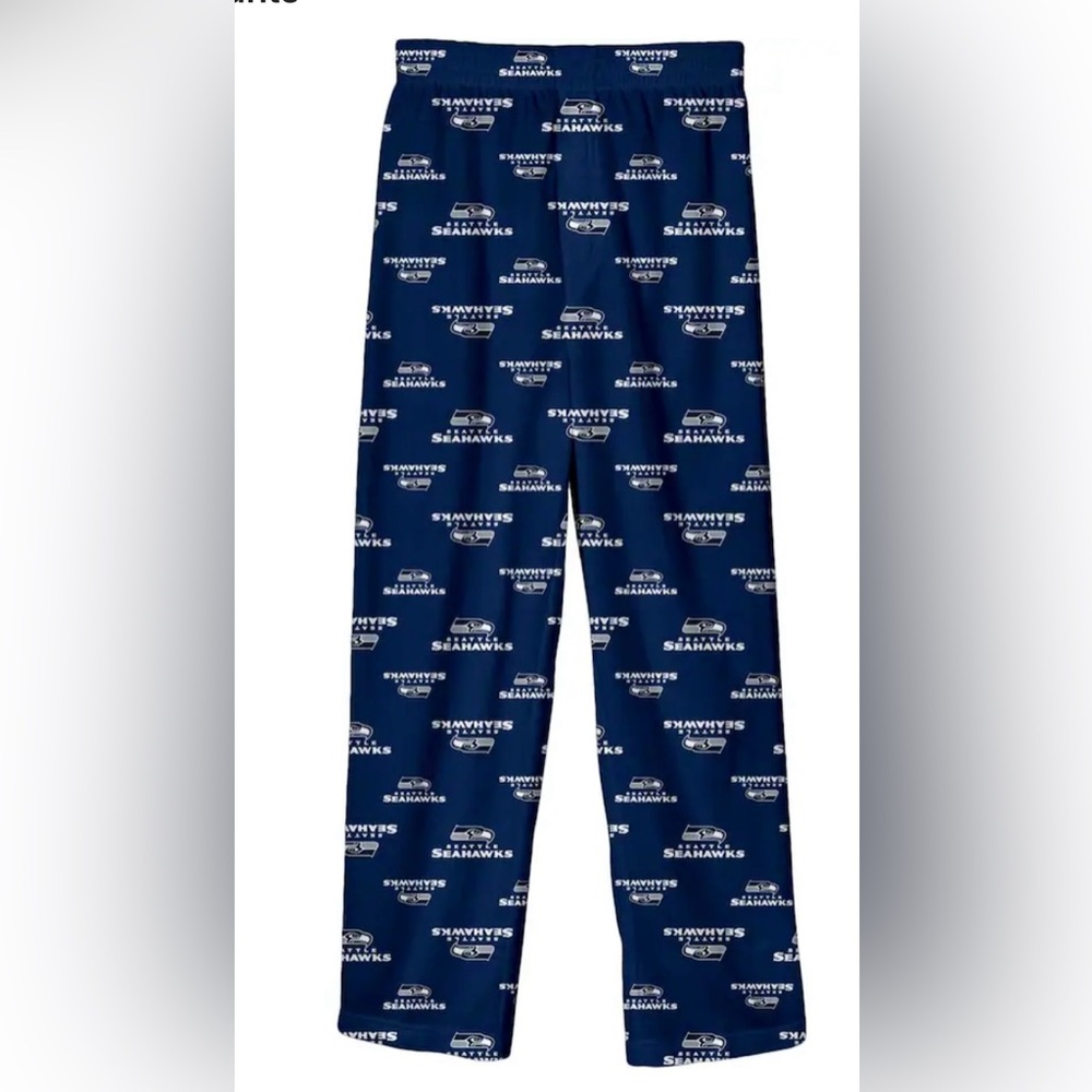 NFL Seattle Seahawks Team Apparel Printed Pajama Pants NWT